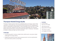 Thompson Hotels Energy Audits-Hollywood and New York
