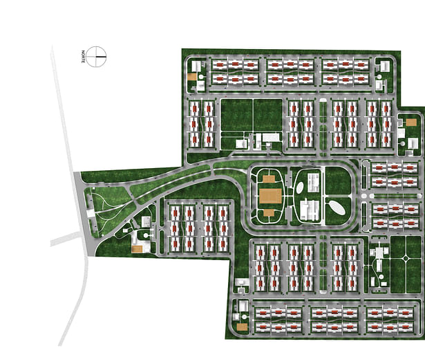 site plan, San Carlos