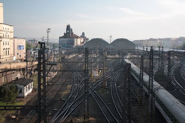 PRAGUE_Praha Hlavní Nádraží Station