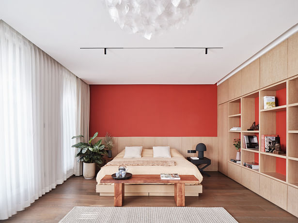 19_Master Bedroom 主卧 © Studio One+