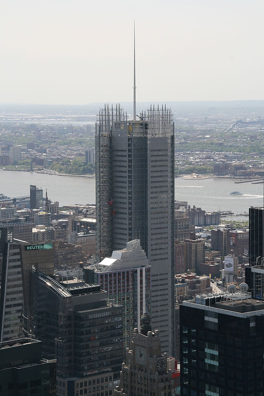 10 Year Award (2007 Completions): The New York Times Tower. Photo © Antony Wood.