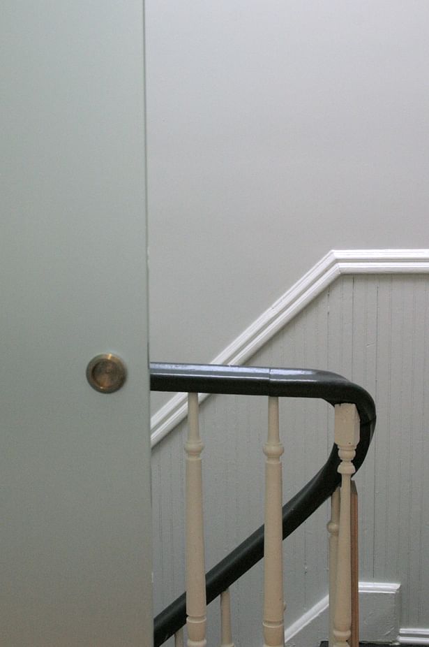 Door at stair detail
