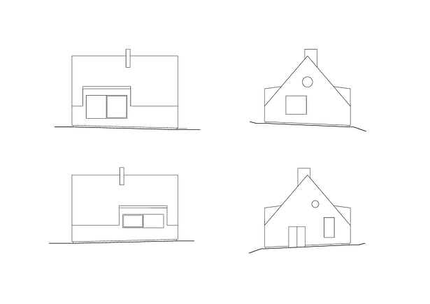 Elevations – House Mjölk architekti