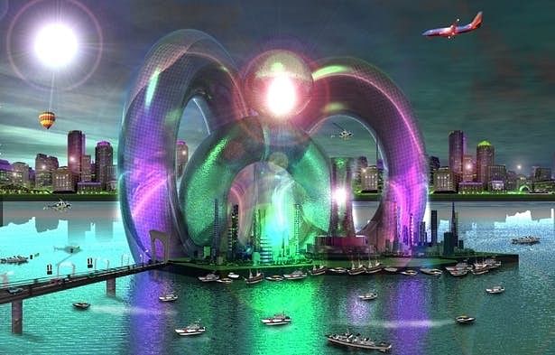 Floating Smart Mega City