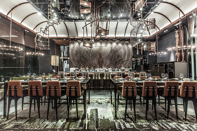 Bars and Restaurants category: Ammo Bar + Restaurant by WANG (Hong Kong)