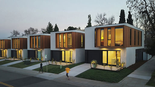 Broadway Housing in Sacramento, California by Johnsen Schmaling Architects. Photo: John J. Macaulay.