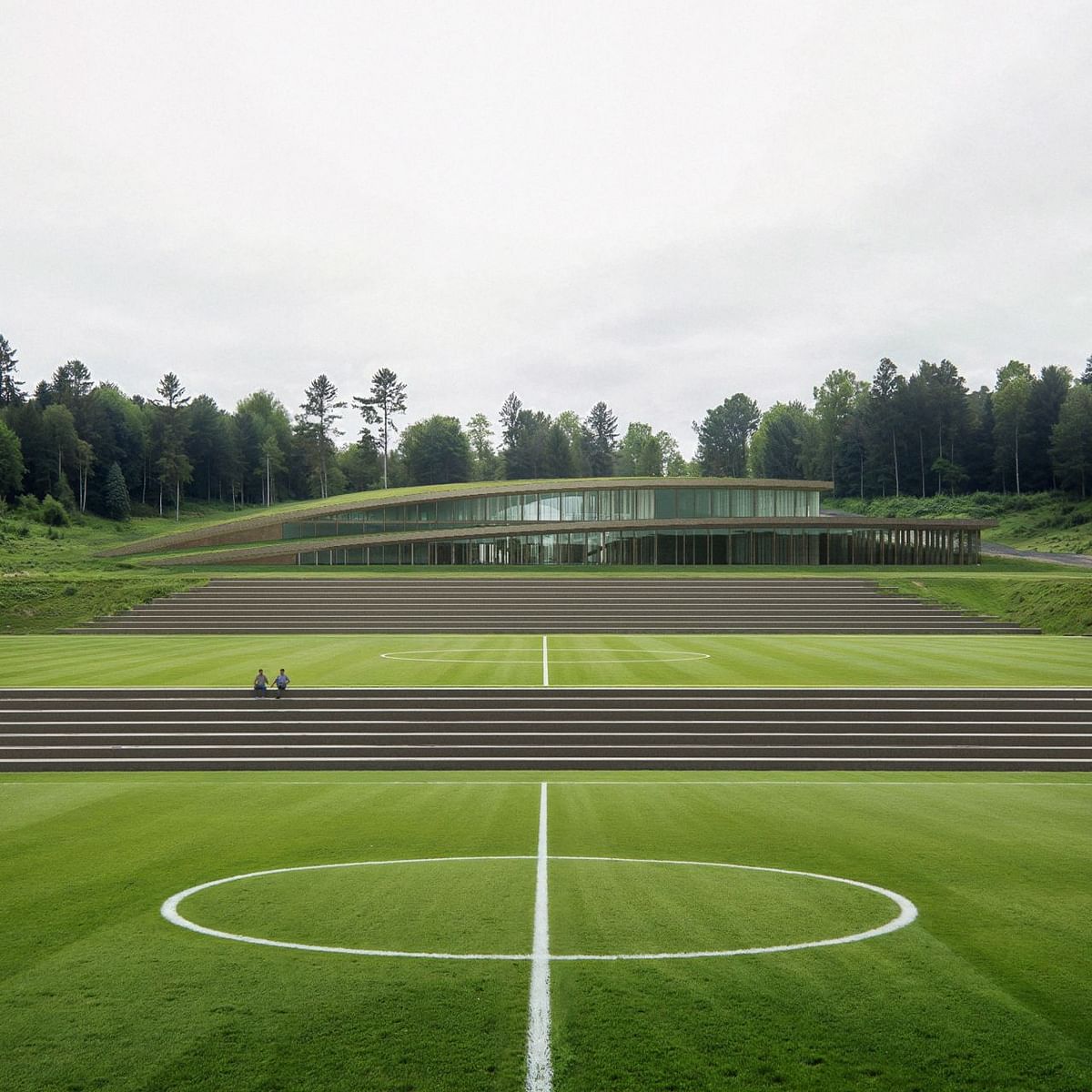 Snøhetta proposes two-site soccer training facility for Norwegian national team