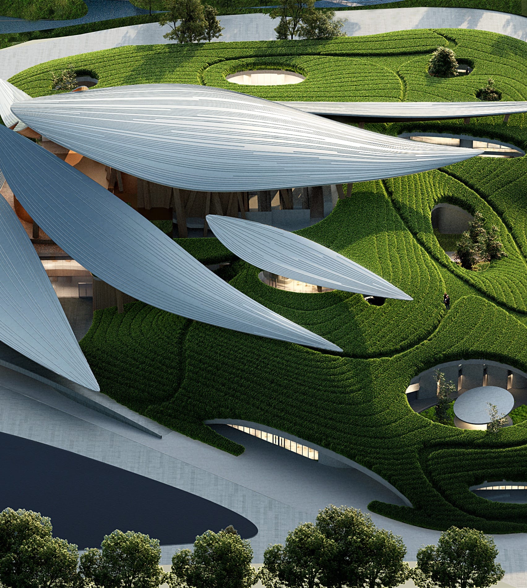 MAD designs culture and arts center in China inspired by