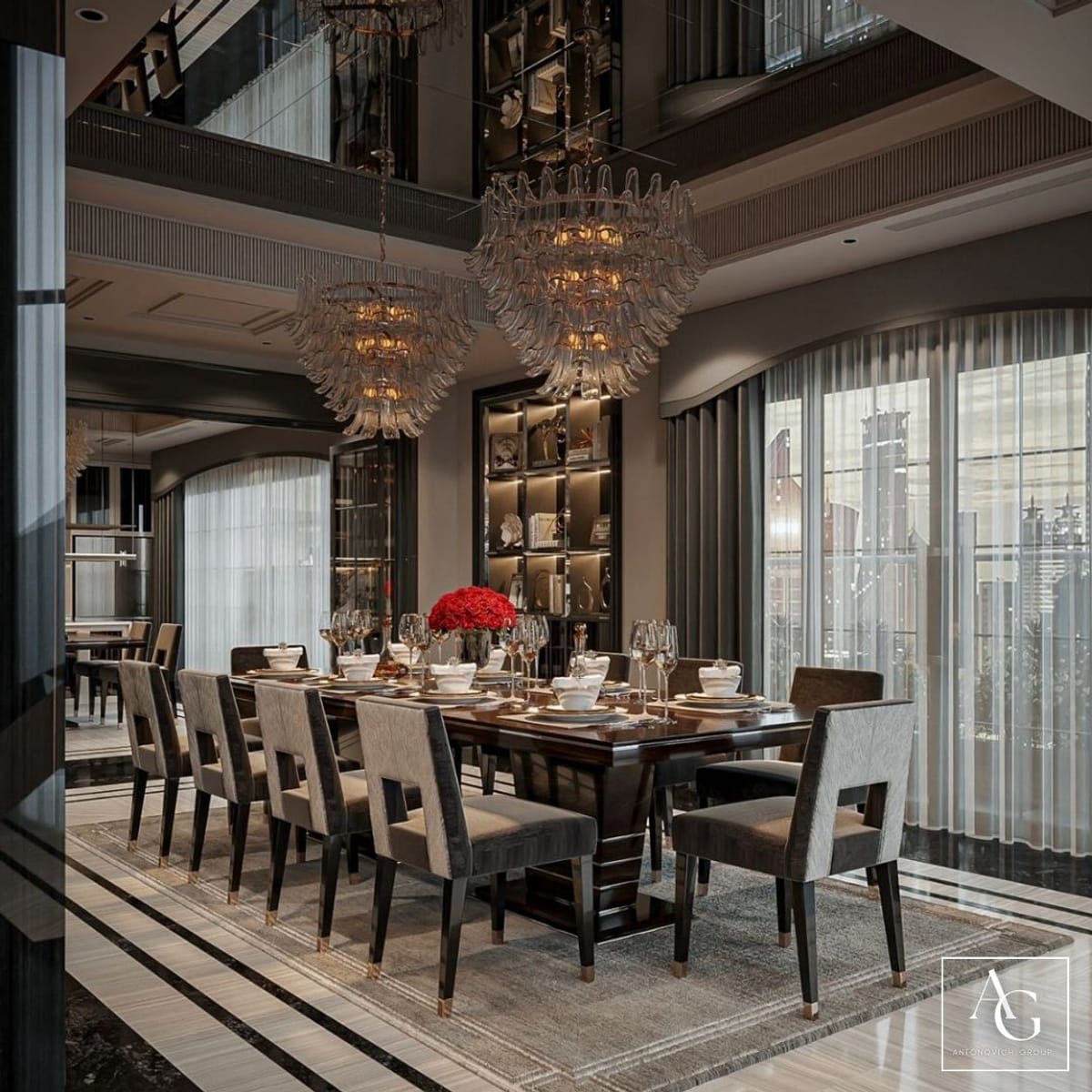 Photo inspiration: Picture Idea: Luxury Elegance In Penthouse Interior Design Masterpiece