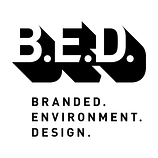 Branded. Environment. Design.