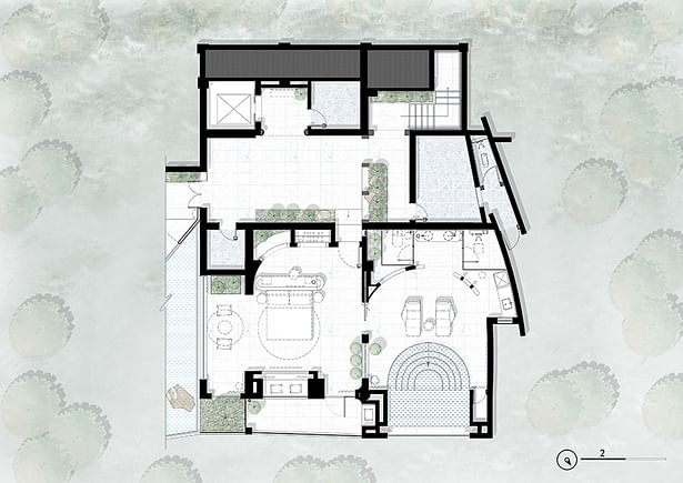 The Ground Floor Plan ©USUAL Studio