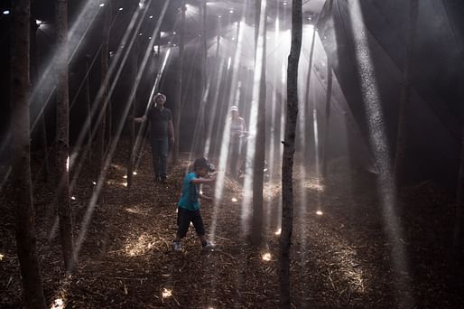 Forêt by Mathilde Leveau & Ronan Virondaud – Québec (Québec) Canada. Photo credit: Martin Bond.