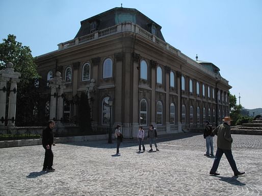 Hungarian National Gallery, where Prime Minister Viktor Orban intends to restore the palace's earlier grandeur and remove the Gallery as its tenant. Image via wikimedia.org.