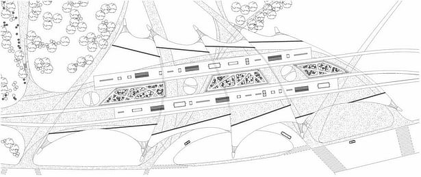 Plan at Elevated Platform Level