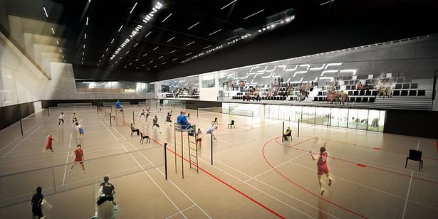 Sports Complex Project - Interiors