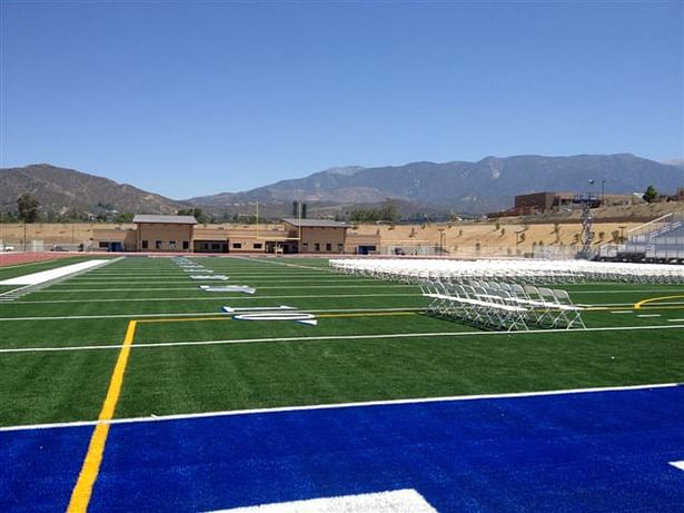 Field View of BHS New Athletic Complex