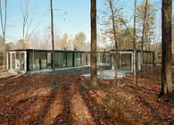 Binocular House by Michael Bell Architect