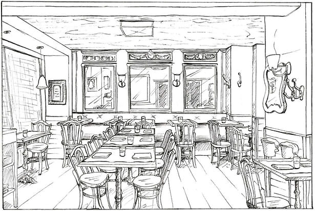 Cafe Cluny Dining Room