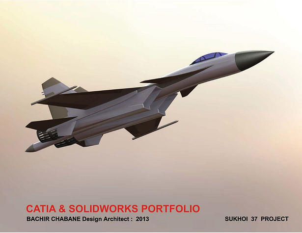 Sukhoi 37 ( SolidWorks Project)