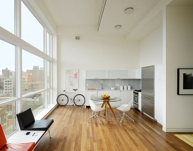 Interior Photograph, Typical Apartment, 30 Orchard