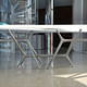 Dirk Denison Architects - Cast Aluminum Table. Photography: Dirk Denison Architects 