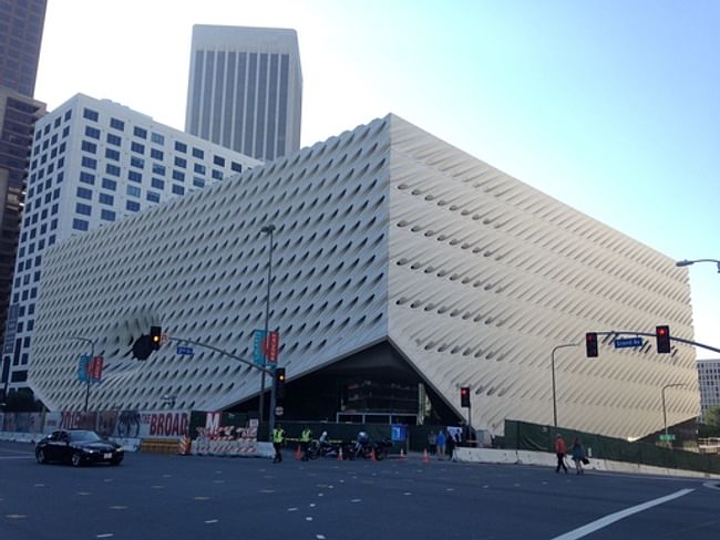 The Broad Museum in Los Angeles, Credit: Amelia-Taylor Hochberg