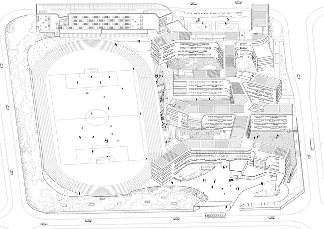 Axon- Image courtesy of OPEN Architecture