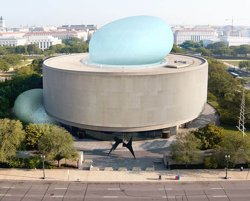 Image: Diller Scofidio + Renfro's reimagining of the Hirshhorn Museum, 2009. Courtesy of the architects. 