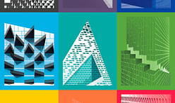 9 graphic posters inspired by Bjarke Ingels Group projects and syntax in architecture