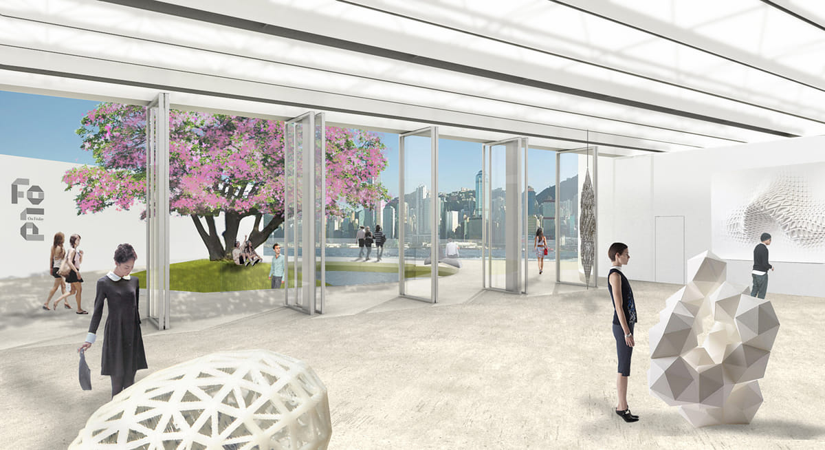 “Floating Art Platform” - winner of the West Kowloon Arts Pavilion ...