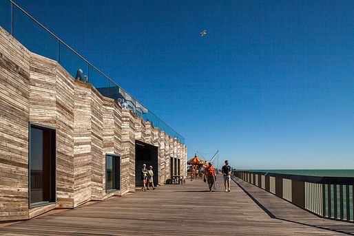 2017 RIBA Stirling Prize winner: Hastings Pier by drMM. Photo: Francesco Montaguti.