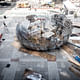 Orbit Pavilion at the May 2015 World Science Festival at New York University, designed by Jason Klimoski, StudioKCA, with sound composition by Shane Myrbeck and creative strategy by NASA JPL. Photo courtesy NASA/JPL-Caltech