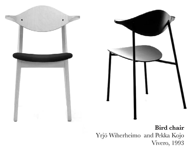 Bird Chair by Yrjö Wiherheimo/Pekka Kojo, 1993, photo by Julie Scheu