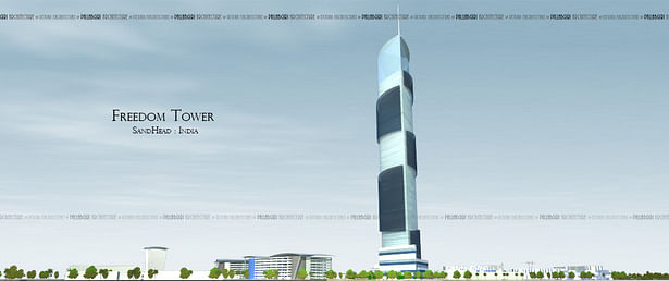 FREEDOM TOWER : PALLAB GIRI ARCHITECTURE