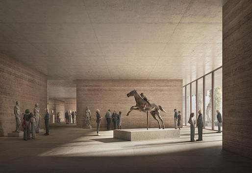 Rendering: Filippo Bolognese Images, courtesy David Chipperfield Architects
