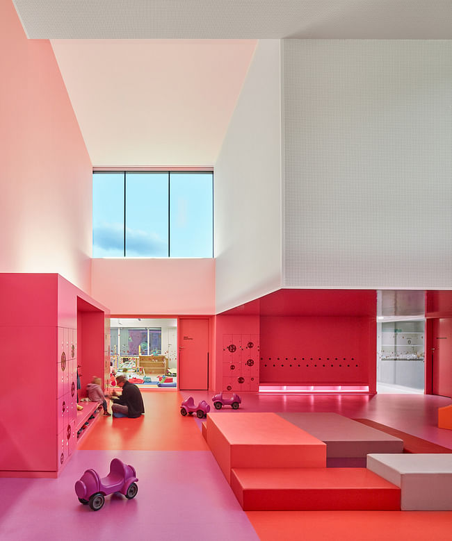 Nursery in Buhl, France by Dominique Coulon & associés; Photo: Eugeni Pons