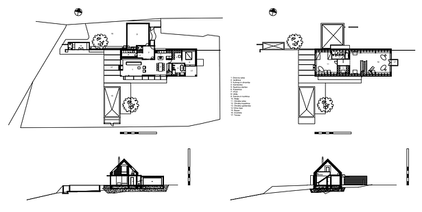 House A, blueprints