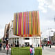 Camden Town Pavilion by KSR Architects at the first Camden Create Festival. Photo: KSR Architects