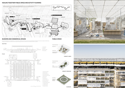 2nd Prize Winner 'Blooming Towards The Sun' by Zigeng Wang, China. Image courtesy Buildner