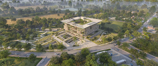 Health winner Tatamá Hospital by aRE Arquitectura en estudio, OPUS diseño arquitectura paisaje, ABALARK. Image: WAF