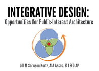 Integrative Design & Public Interest Research