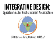 Integrative Design & Public Interest Research