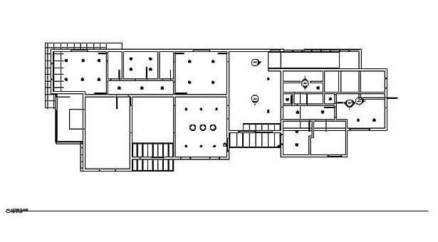 1st floor reflective ceiling plan