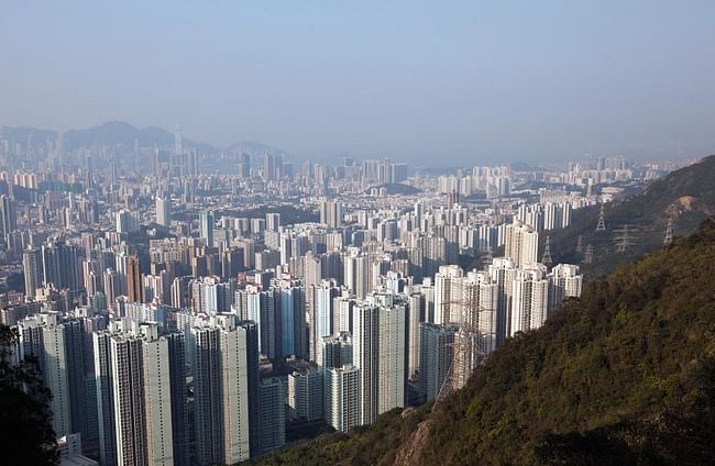 Hong Kong in 2015. Image via the Guardian.