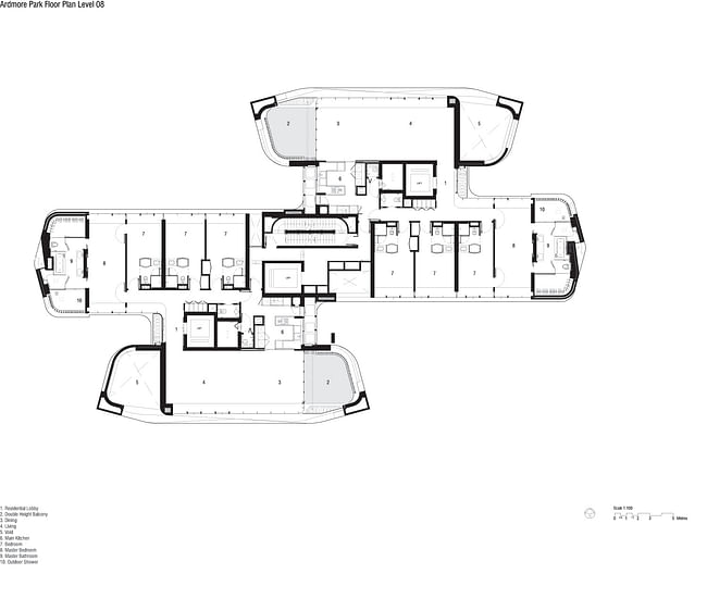 Floor plan. Image: UNStudio