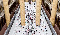 Snarkitecture's 10,000 sq ft indoor BEACH at the National Building Museum