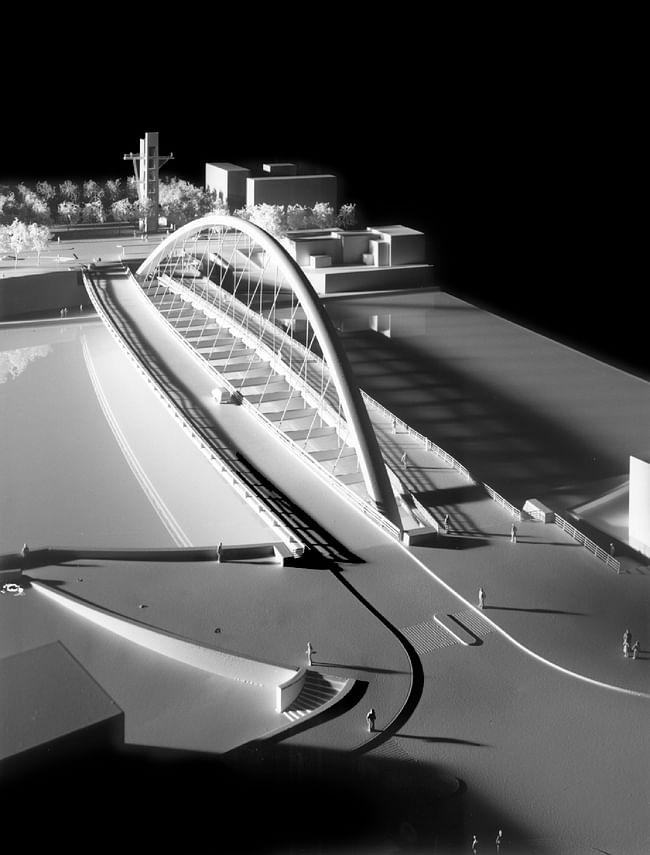 Citadella Bridge, Model. Photo credit: ESTO