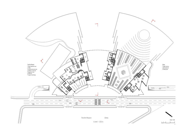 Plan, level 4 (Image: Architecton)