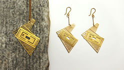 Spruce up with this architectural floor-plan jewelry by QUPA