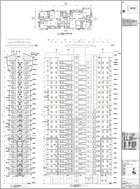 HM Grandeur elevation A&B